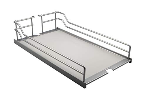 Gedotec Einhängekorb für Kesseböhmer Hoch-Schrank Dispensa | Einhängeboden für 30er Apothekerschrank breite | 250 x 467 x 110 mm | MADE IN GERMANY | 1 Stück - Tablarboden für Apotheker-Auszug Küche