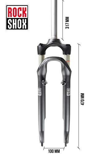 28 Zoll Rock Shox Paragon Gold RL Fahrrad Federgabel Trekking 1 1/8 Zoll V-Brake
