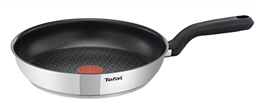 Tefal Comfort Max Bratpfanne aus Edelstahl, edelstahl, silber, 26 cm