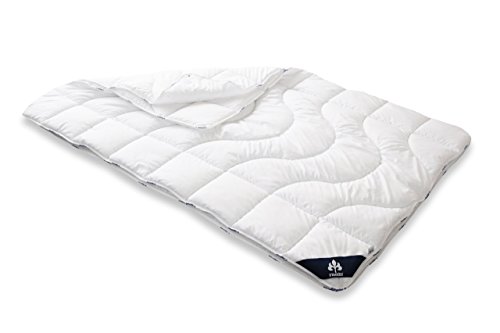 Irisette Badenia Micro Thermo Steppbett 4-Jahreszeiten, Mikrofaser, Weiß, 240 x 220 cm, 1 Einheiten