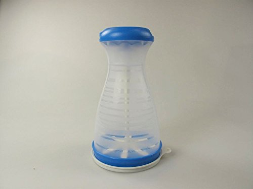 TUPPERWARE P23 Puderfee Puderzucker Mühle Zuckerfee Blau 7410