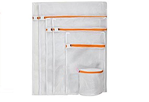 Premium Wäschenetz Wäschesack für Waschmaschine (6er-Set) verschieden Größen