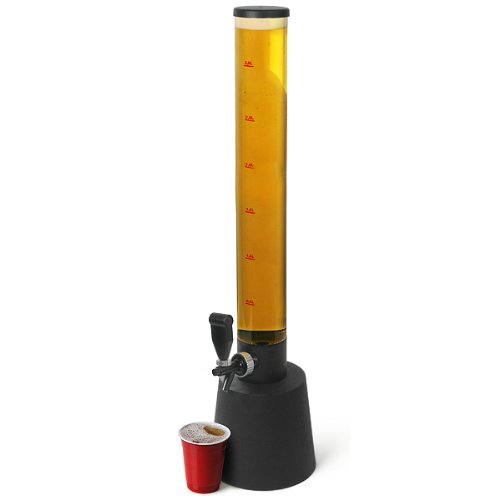 Gulp Biersäule Getränkespender | 3,5 Liter Bierspender, Tabletop-Biersäule, Biersäule für zu Hause, Bierspender für zu Hause, Party-Biersäule, Getränkedispenser, Giraffen-Biersäule, Biertower