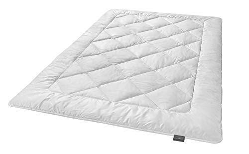 Traumnacht Kamelhaardecke, aus 100% Kamelhaar Medium/Mono Ganzjahresdecke, 155 x 220 cm, weiß