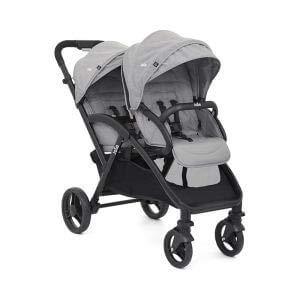 Joie Evalite Duo Geschwisterwagen inkl. Regenverdeck Gray Flannel S1424ABGFL000