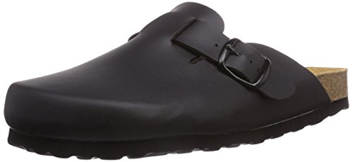 Lico BIOLINE CLOG, Unisex-Erwachsene Pantoffeln, Schwarz (SCHWARZ), 39 EU (5 Erwachsene UK)