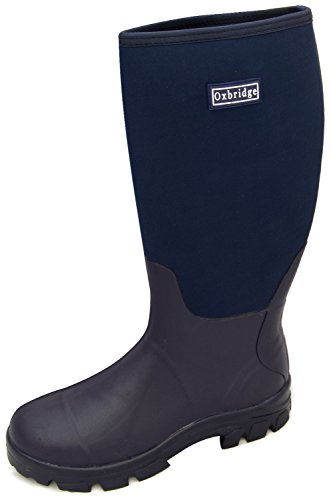 Oxbridge - Gummistiefel aus Neopren - wasserdicht - dunkelblau - Größen 37 - 47