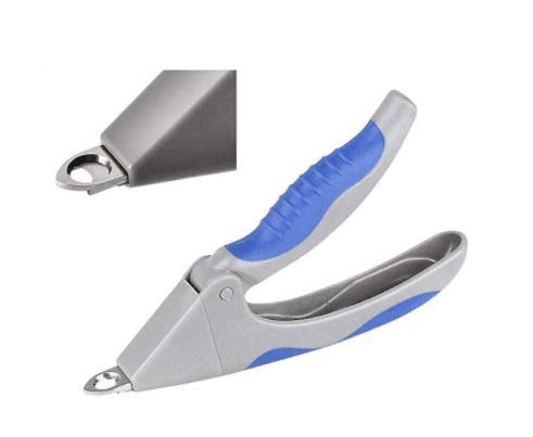 Zwini Krallenschere, Profi Krallenschere Hund Katze Krallenzange Sicherheitsverschluss und Nagelfeile, perfekt Pfotenschere für kleine, mittelgroße & große Hunde und Katzen