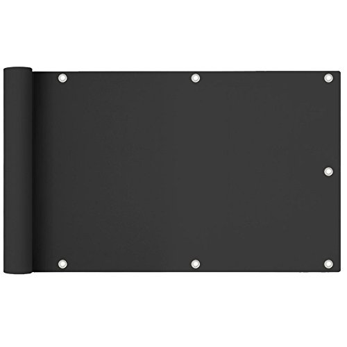 HENGMEI PVC Balkon Sichtschutz Balkonbespannung Balkonverkleidung, Balkonsichtschutz Windschutz wasserdicht Blickdicht