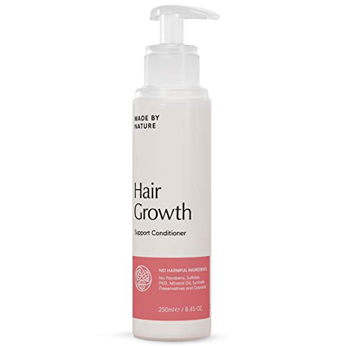 Haarwuchs fördernde Haarspülung - MADE BY NATURE Kräftigende Haarspülung - Tiefenbehandlung für geschädigtes Haar - Ganz natürliche Formel ohne Parabene, Sulfate & Konservierungsmittel