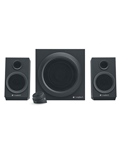 Logitech Z333 Multimedia Speakers - Lautsprecher für Home Entertainment (mit 80 Watt und Subwoofer) schwarz