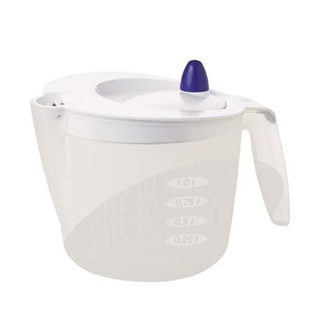 Emsa 505088 Salatschleuder mit Kurbel