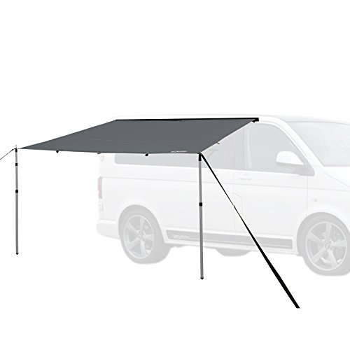 Qeedo Motor Tarp, Campingbus Sonnensegel, Camper, Wohnwagen, Sonnenschutz Campingmobil, Einfache Montage