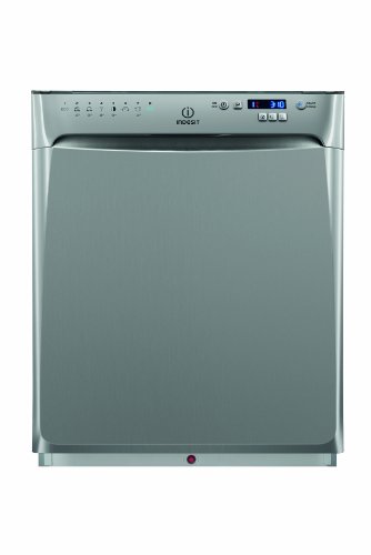 Indesit DFP 58T92 CA NX SK Unterbaugeschirrspüler / A++ / 265 kWh/Jahr / 14 MGD / 2520 Liter/Jahr / 42 dB (sehr leise) / nur 9 L - 0,93 kWh / edelstahl