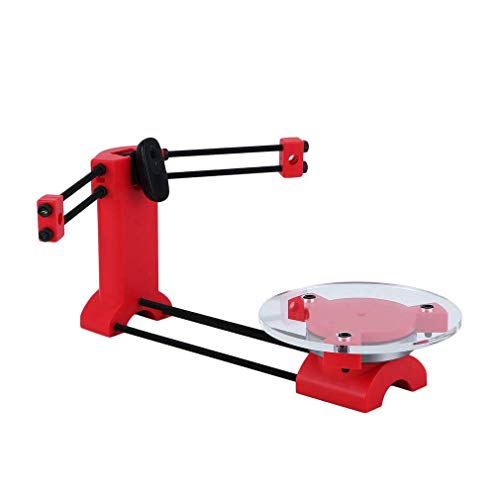 Ciclop 3D Scanner Hohe Präzision Dreidimensionale DIY 3d Laser Scanner Platte Kit, Rot