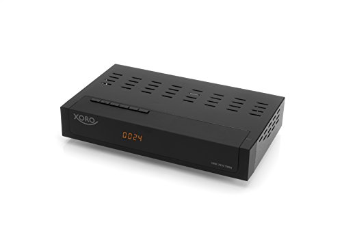 Xoro HRK 7670 TWIN DVB-C HD Kabelreceiver (HDTV TWIN Tuner, HDMI, USB PVR Ready, 12V) schwarz