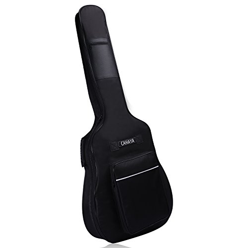 CAHAYA Gitarrentasche Gig Bag Oxford Gitarre Tasche Gitarren Bag Tragetasche Konzertgitarren Taschen Wasserdichte 40 41 42 Zoll Guitar Case