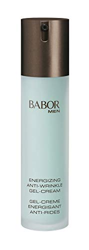 Babor BABOR MEN Anti Wrinkle Face & Eye Energizer, schnell einziehende Gel-Creme für Gesicht und Augenpartie, vitalere Haut, zur täglichen Anwendung, 50ml