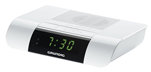 Grundig KSC 35 Uhrenradio (UKW-Tuner) mit Sleeptimer-Funktion weiß