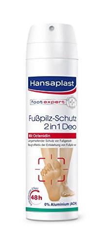 Hansaplast Fußpilz-Schutz 2-in-1 Deo, 4er Pack (4 x 150 ml)