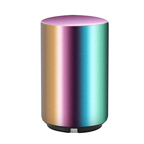 KINJOHI Automatischer Flaschenöffner Kapselheber Zum Öffnen von Kronkorken-Flaschen Gebürstetes Aluminium Push Pull Bottle-Opener (Symphony)