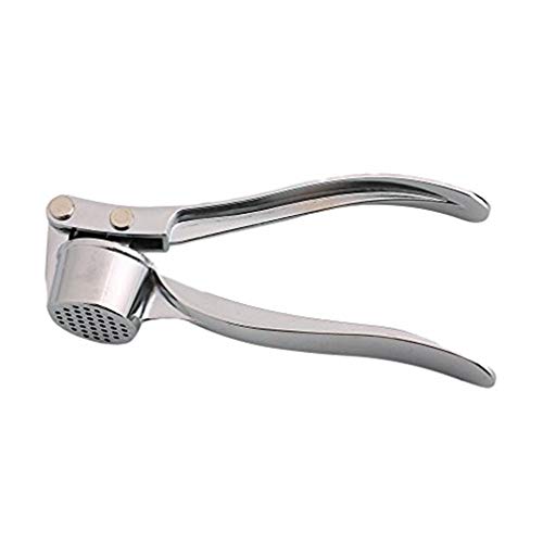 Knoblauchpresse Edelstahl Fleischwolf Ingwer Crusher Knoblauchschäler Professionell Heavy Soft-Griff Crush Professional Küche Knoblauchpresse Werkzeug