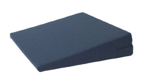 Orthopädisches Keilkissen Sitzkissen Sitzkeilkissen 100 % Baumwollbezug! - Farbe: schwarz
