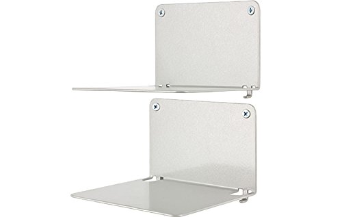 2er Set Creativ(es) unsichtbares Bücherregal Metall