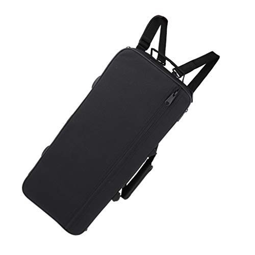 Trompetentasche für Trompeten, wasserdicht Gigbag Case Box Trompete Tasche Rucksack mit Dual-Schulterriemen Schaumstoff gepolstert