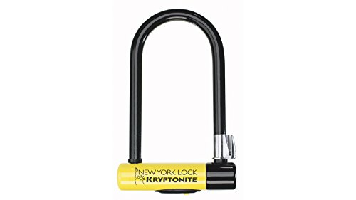 Kryptonite New York Lock Standard (10x20cm) Fahrradschloss, Yellow, 10 x 20 cm