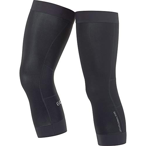 GORE WEAR C3 Unisex Knielinge GORE WINDSTOPPER, Größe: M, Farbe: Schwarz