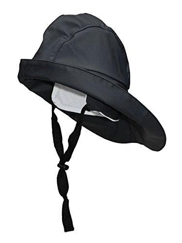 crazy4sailing Damen Herren Südwester Pro, Farbe:schwarz, Größe:L