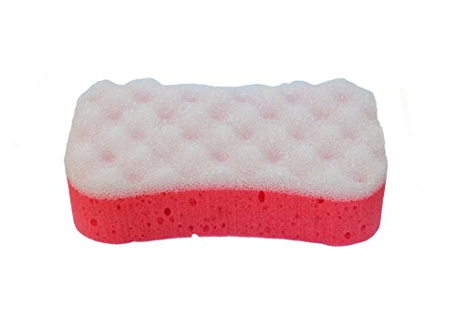 * Badeschwamm Schwamm Massageschwamm aus mehreren farben wählbar (rosa)
