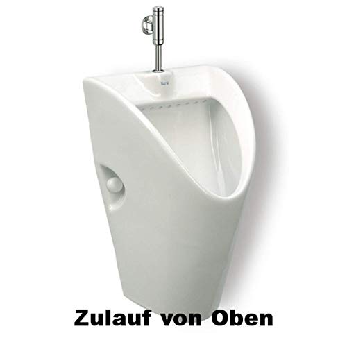 Urinal Zulauf Oben Weiß Modern Keramik Spülrand Geschlossen Pissoir ROCA CHIC
