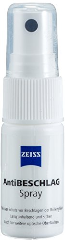 ZEISS AntiBESCHLAG Set (15 ml mit Tuch) zum Schutz Ihrer Brillengläser vor Beschlagen.