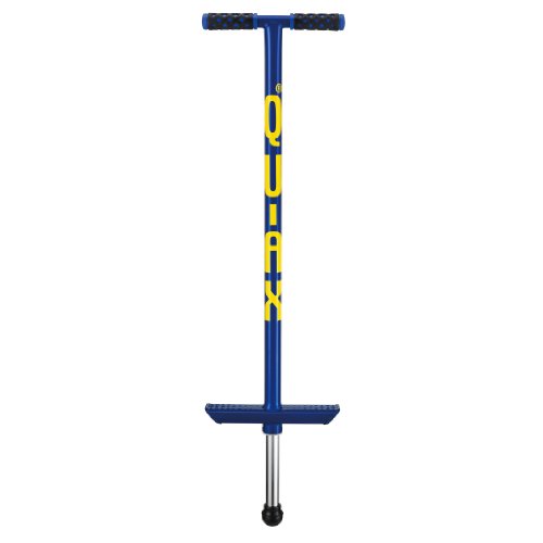 QU-AX Pogostick Blau, Fuer 30 Bis 50 kg Koerpergewicht