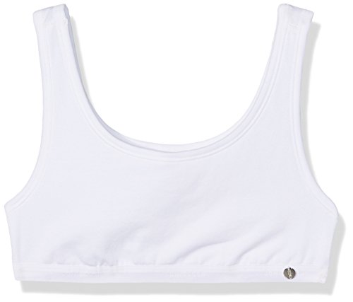 Schiesser Mädchen 159445 Bustier, Weiß (Weiß 100), 164 (Herstellergröße: M)