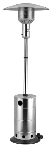 Landmann Gasheizstrahler, Silber, Ø 75,5 x 220 cm