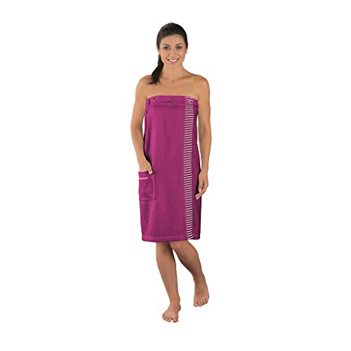 Schiesser Damen Saunakilt Rom, Farbe:fuchsia