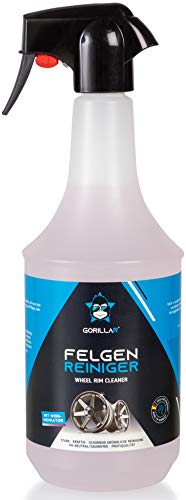 GORILLAR Felgenreiniger 1L, Autopflege für Alufelgen, säurefrei, ph neutral