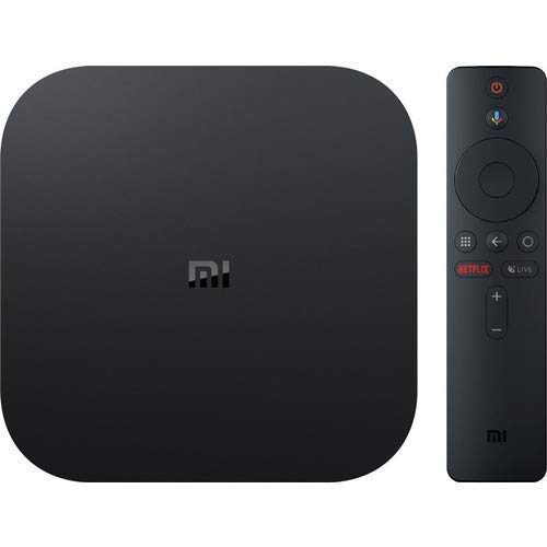 Xiaomi Mi Box S (EU Version) 4K Ultra HD Media Player mit Google Assistent Fernbedienung, Bluetooth,HDMI 4K HDR, Dolby Audio, DTS HD,Android 8.1 Schwarz