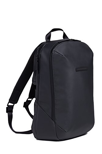 HORIZN STUDIOS Gion Backpack | Business Laptop Rucksack | Wasserabweisend | Schwarz (Black, M)