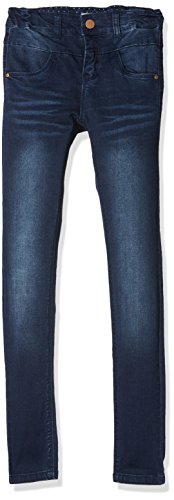 NAME IT Mädchen NKFPOLLY DNMTRILLE 3001 Pant NOOS Jeans, Blau (Dark Blue Denim), 140