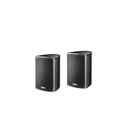 Magnat Needle Alu Sat I 1 Paar 2-Wege Satellitenlautsprecher I Schlanke Design-Lautsprecher mit elegant gebürstetem Aluminiumgehäuse – Schwarz