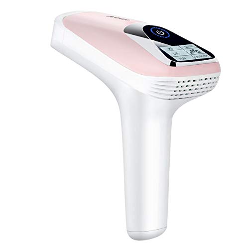 veme IPL Geräte Haarentfernung Laser Heimgebrauch Permanent IPL Haarentfernung Gerät 500.000 Blitze, Geeignet für Frauen und Männer, Anwendbar auf Körper, Gesicht, Bikini und Achseln