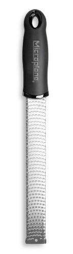 Microplane Premium Classic Serie Zester Reibe schwarz 46020