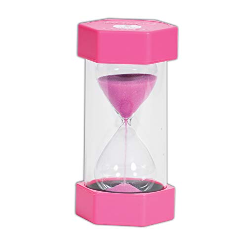 TickiT 92035 Große Sanduhr, 2 Minuten, 70 mm Durchmesser, rosa