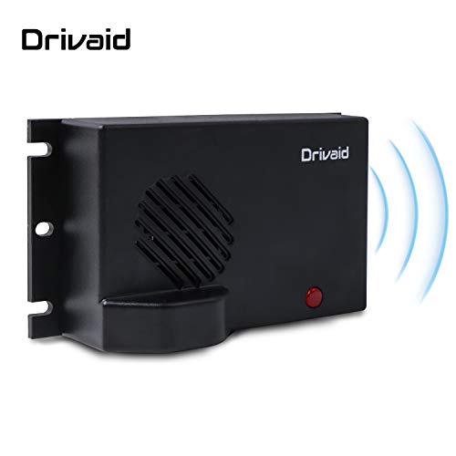 Drivaid Marderschreck Auto, 6V Mobil Ultraschall Marderschutz Batteriebetrieben, Marderfrei Pkw mit Wechselfrequenz, Ungiftig Marderabwehr für haus und Garage und motorraum