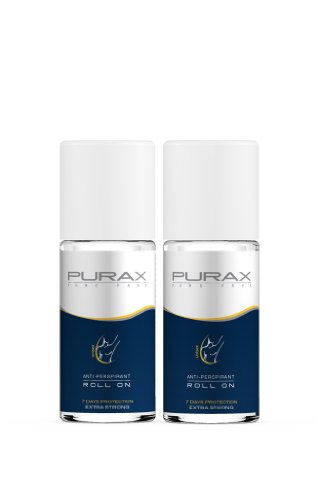 Purax Antitranspirant Roll On Extra Strong 50 ml (Doppelpack 2x 50ml)