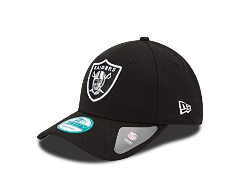 New Era Herren Baseball Cap the League 9Forty Oakland Raiders Offical Team Colour, Schwarz, One size